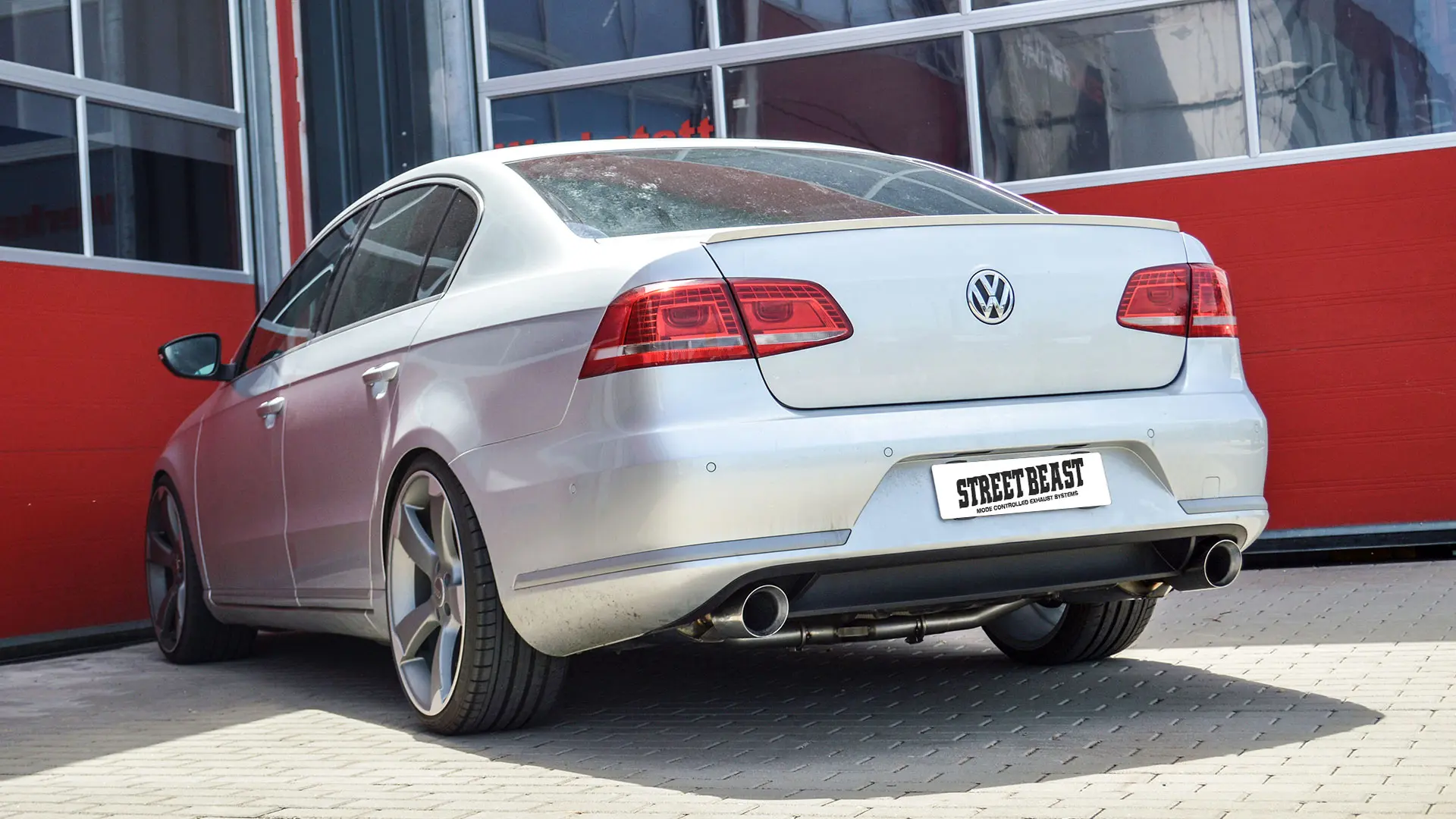 StreetBeast 76mm Duplex-Anlage mit Klappensteuerung 