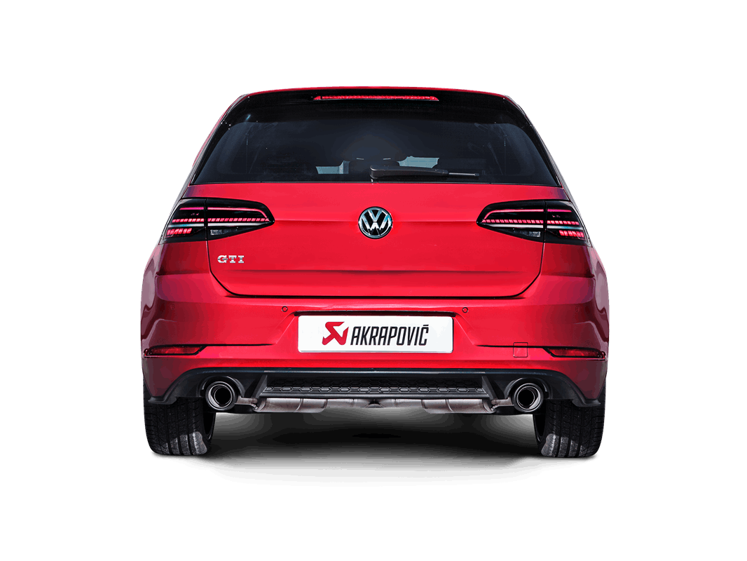 Akrapovic Slip-On Titanium für VW Golf 7 GTI FL Foto