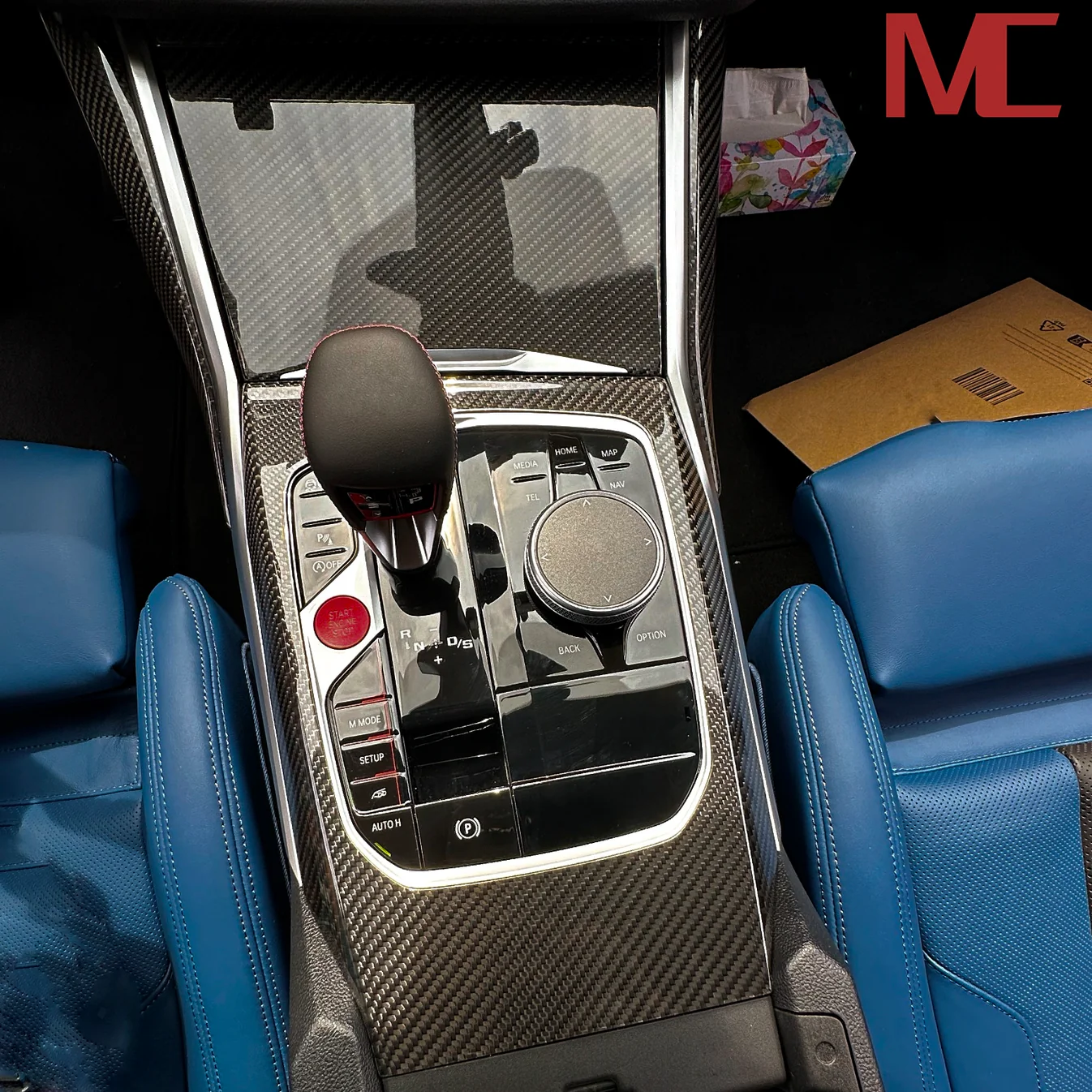 Carbon Mittelkonsole Blenden Satz für BMW G20 G21 G22 G23 G26 G42 G80 G81 G82 G83 G87 Carbon Mittelkonsole Blenden für BMW G20-G87 kaufen kaufen