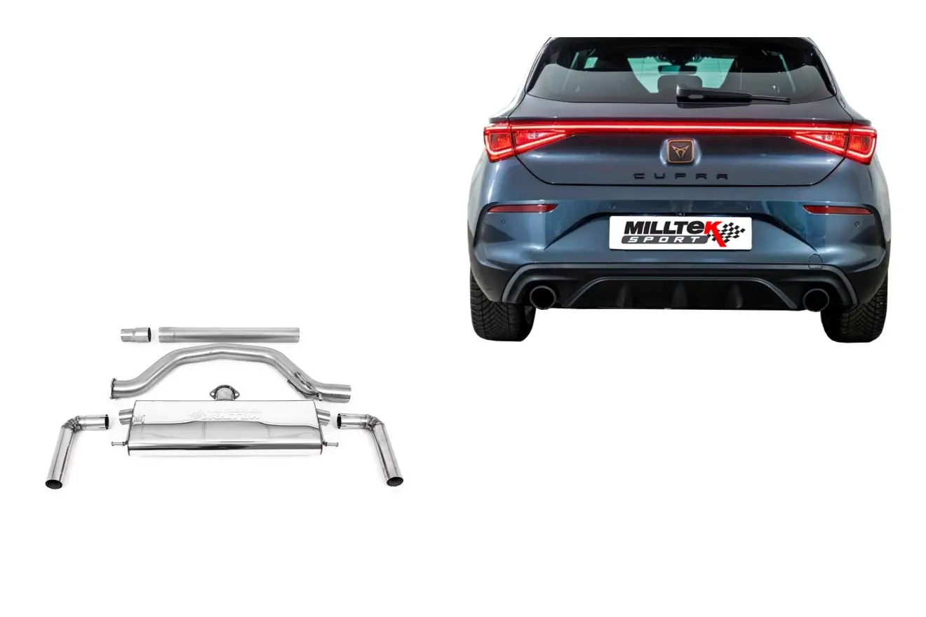 Milltek Komplettanlage (non-resonated) für Seat Leon KL Cupra 245PS