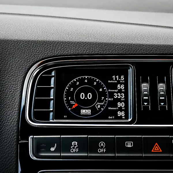 CANchecked Daten-Display VW Polo MK5 6C TuningBild