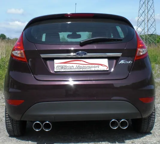 Friedrich Motorsport Duplex Endschalldämpfer Ford Fiesta 