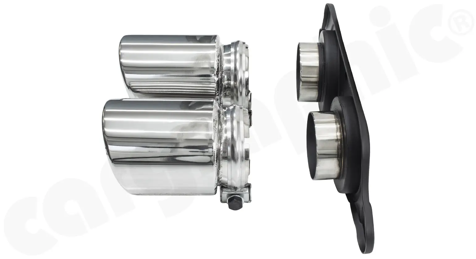 CARGRAPHIC Sport Endrohre für Porsche 997 GT3 Details