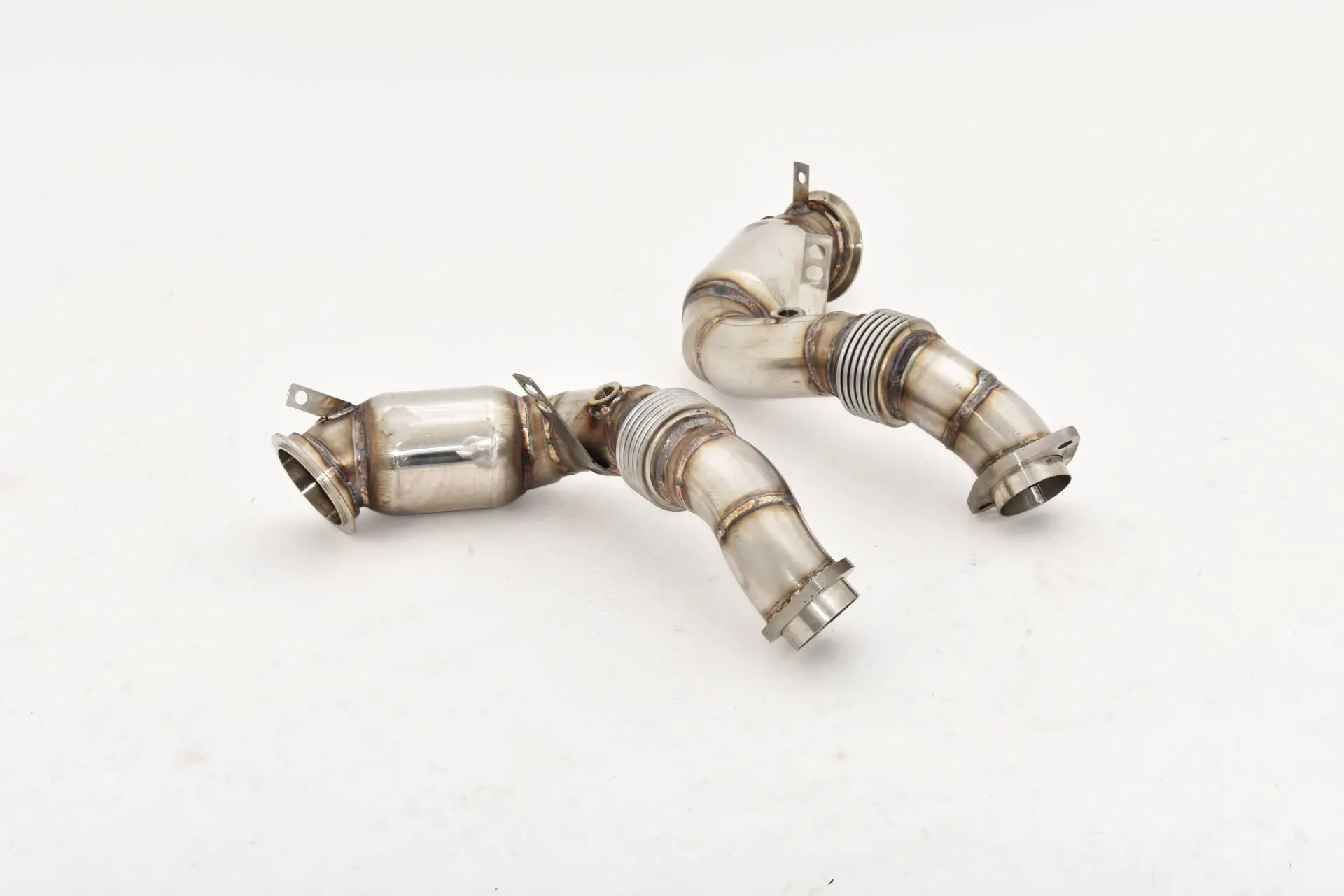 Friedrich Motorsport 70mm Downpipe-Satz mit 200 Zellen Sport-Kat. BMW X6 M 