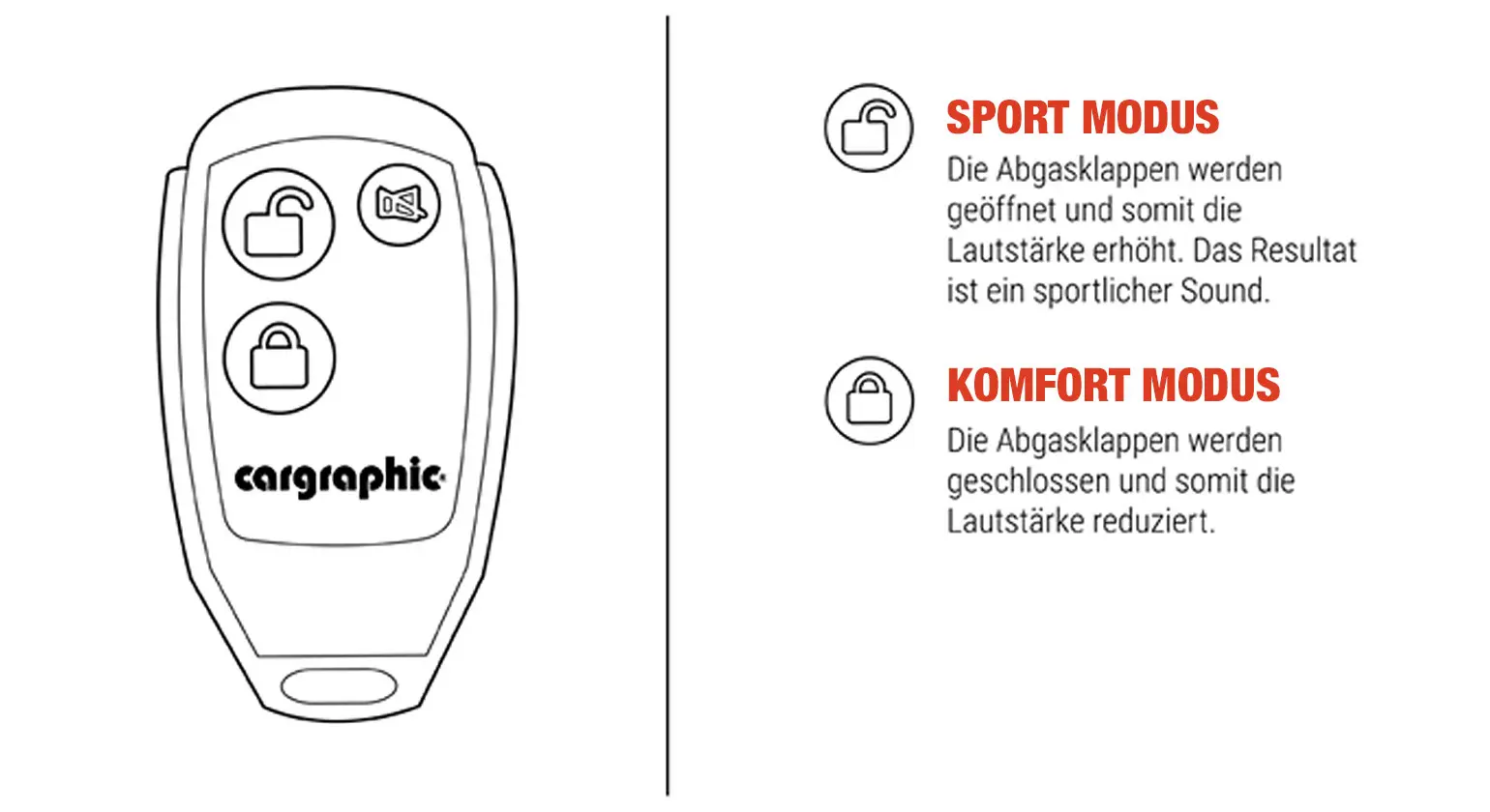 CARGRAPHIC Klappensteuerung Perfekte KontrolleBild