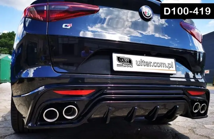 ULTER SPORT Klappenauspuff für ALFA ROMEO Stelvio 