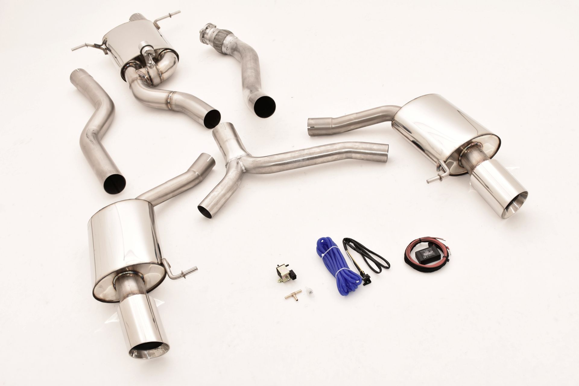 StreetBeast 76mm Duplex-Anlage mit Klappensteuerung, Audi A4 B8 Allroad 
