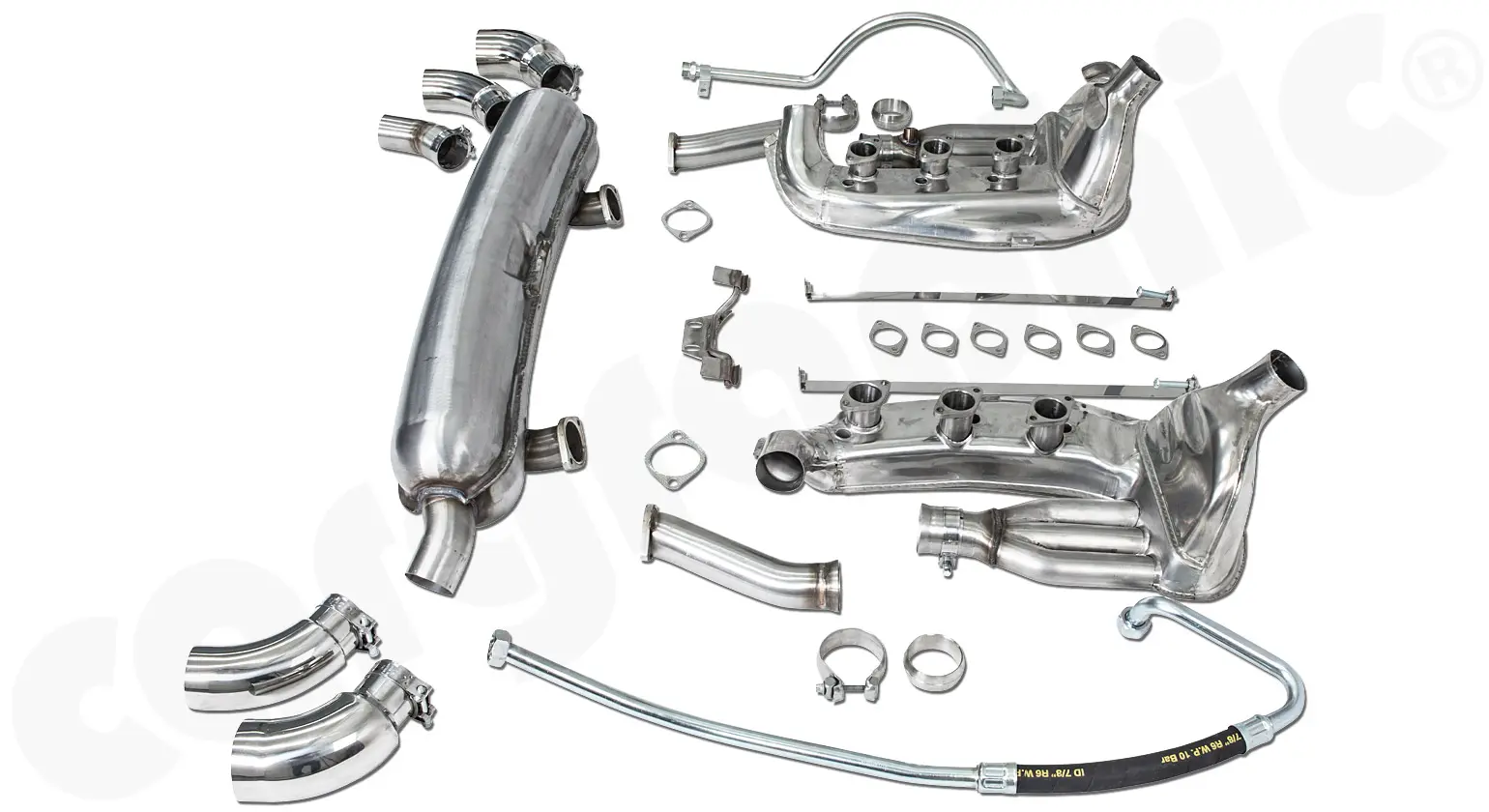 CARGRAPHIC Sportabgasanlage für Porsche 911 G-Modell Tuning