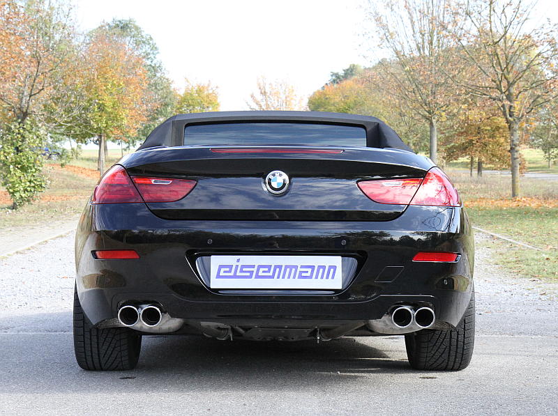 Eisenmann Endschalldämpfer für BMW F06 F12 F13 640i inkl. xDrive EG-Genehmigung