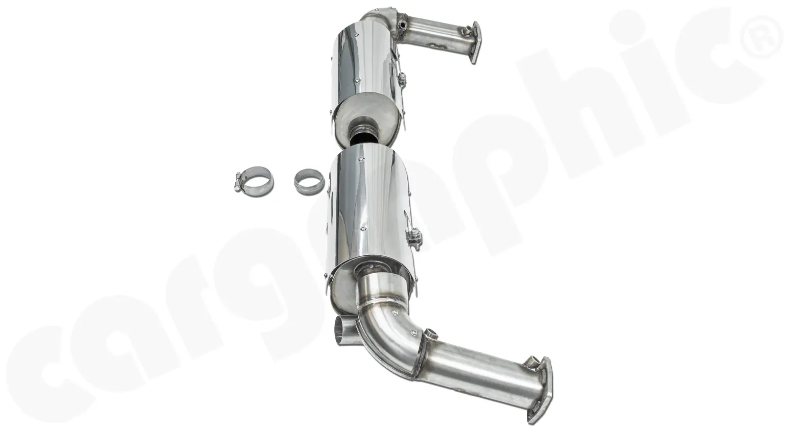 CARGRAPHIC Sportauspuff für Porsche 996 Turbo GT2 Bild