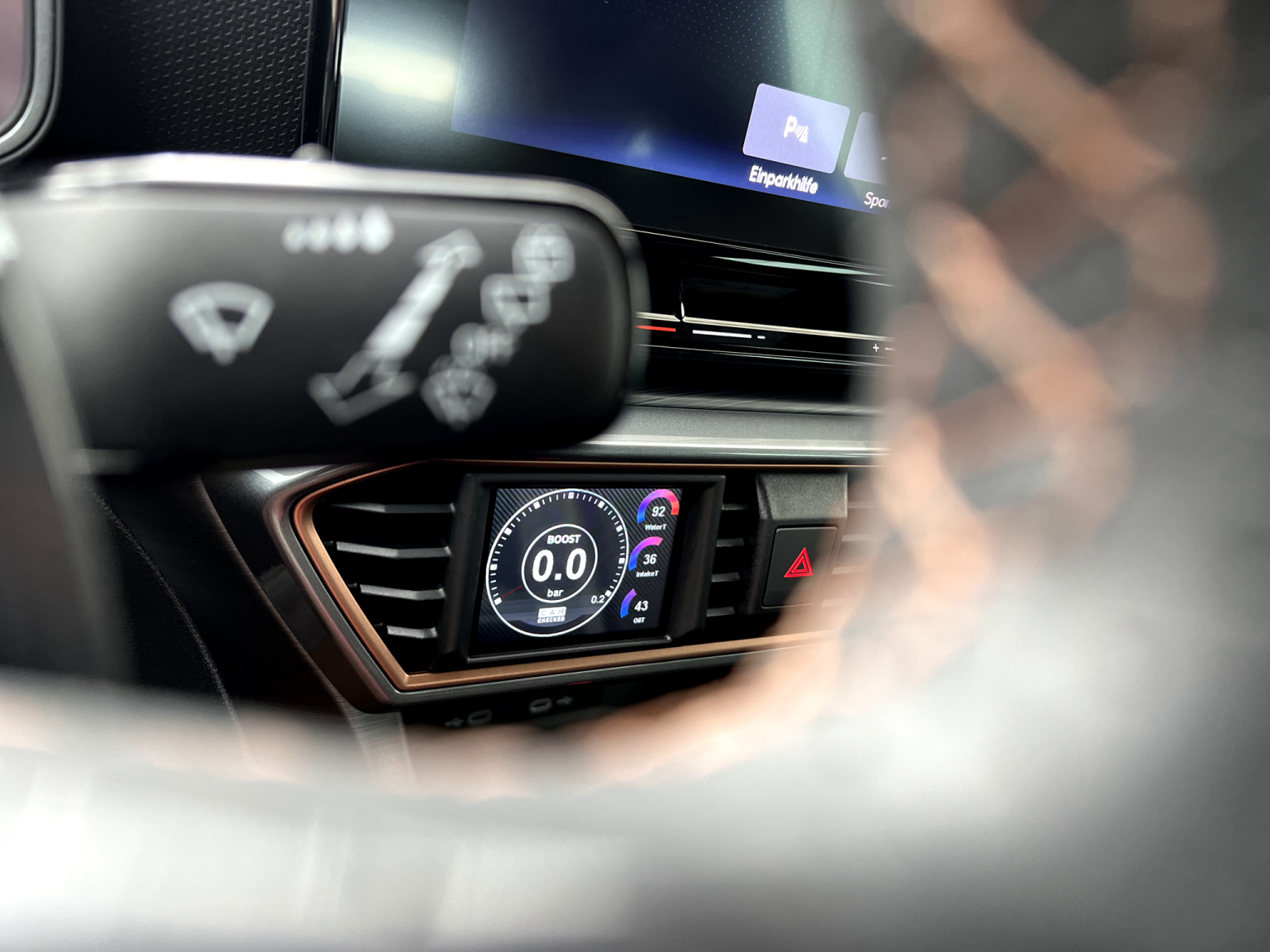 CANchecked Daten-Display für Cupra Formentor & Leon Anleitung