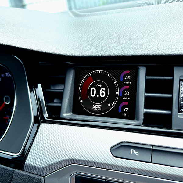CANchecked Daten-Display VW Arteon I LHD MFD32 Gen2