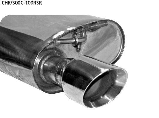 Bastuck Sportauspuff für Chrysler 300 C (Limousine) 1x100mm, gerade Race-Look