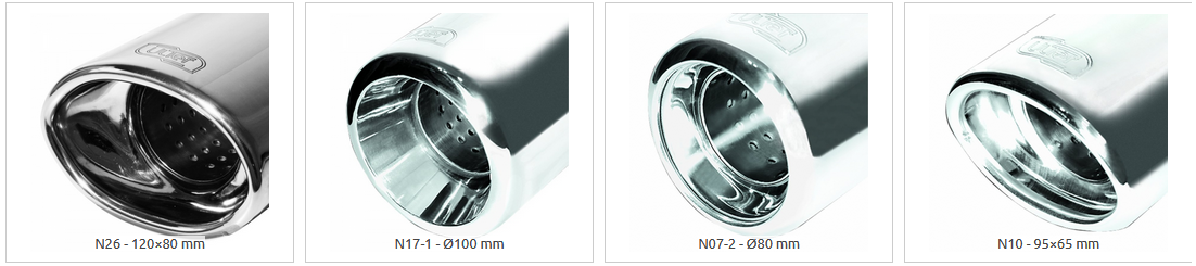 ULTER SPORT Auspuff für FIAT 500 (2007-2015) günstig