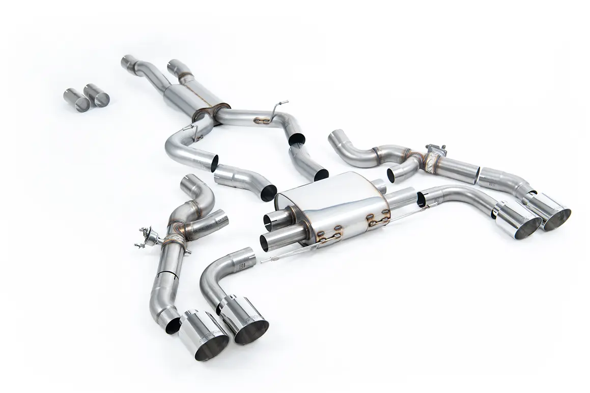 Milltek Komplettanlage (non-resonated) für BMW X3M X4M G02 G02 F97 F98 mit und ohne OPF