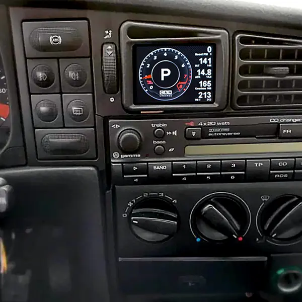 CANchecked Daten-Display VW Corrado FL LHD MFD28 Gen2