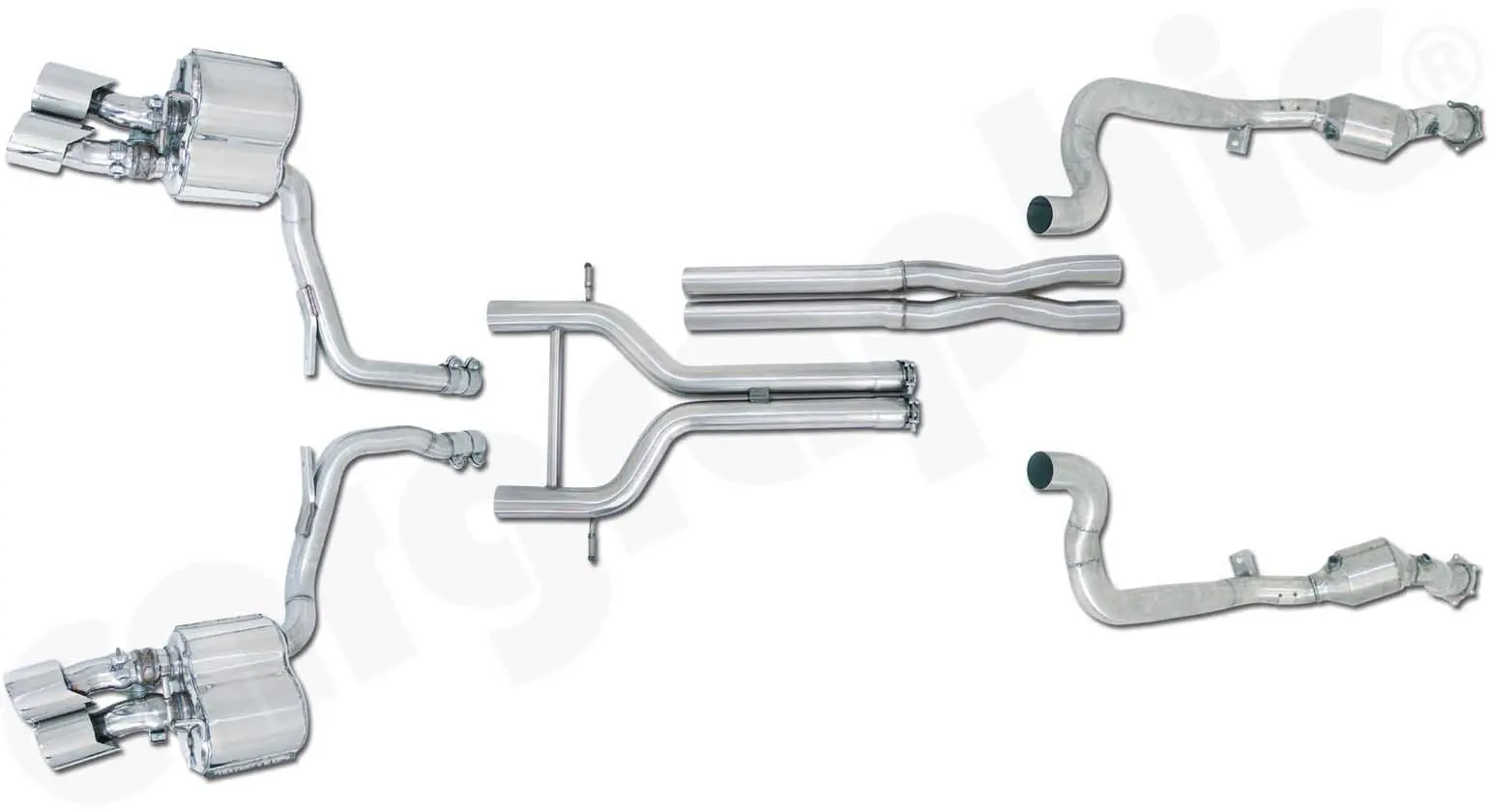 CARGRAPHIC Sportauspuff für Porsche Panamera 970.2 