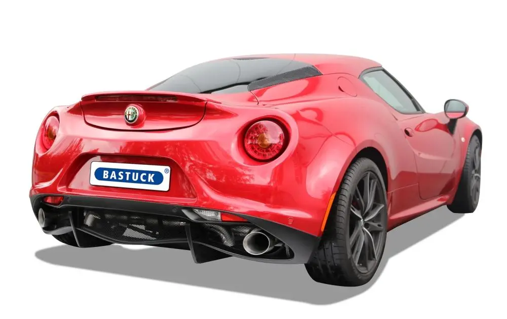 Bastuck Sportauspuff Alfa Romeo 4C Race-Look