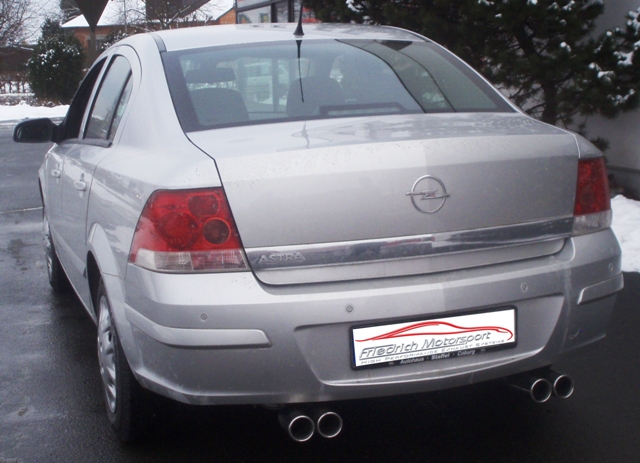Friedrich Motorsport Gr.A Duplexanlage Opel Astra H 