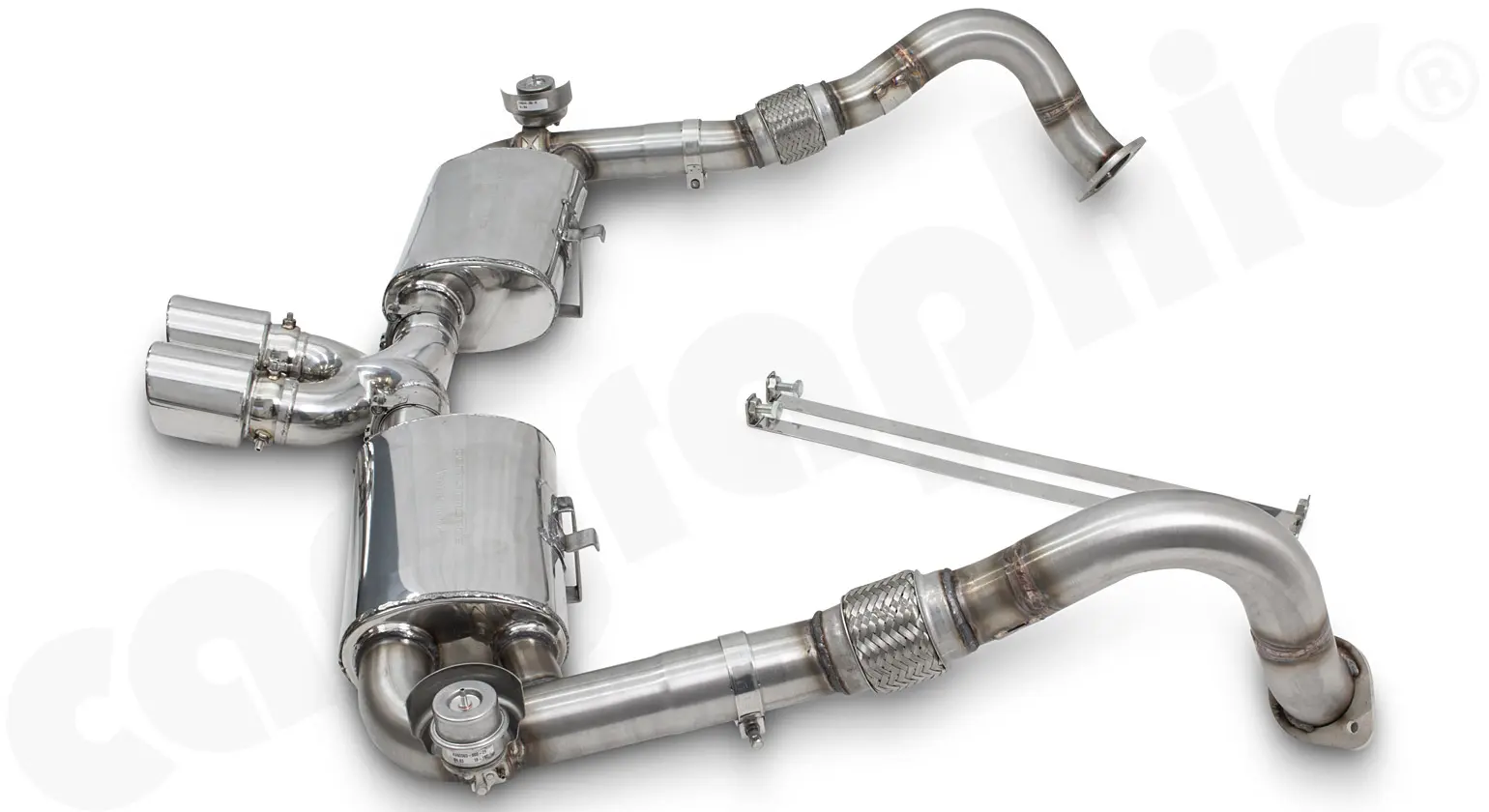 CARGRAPHIC Endschalldämpfer für Porsche 718 günstig