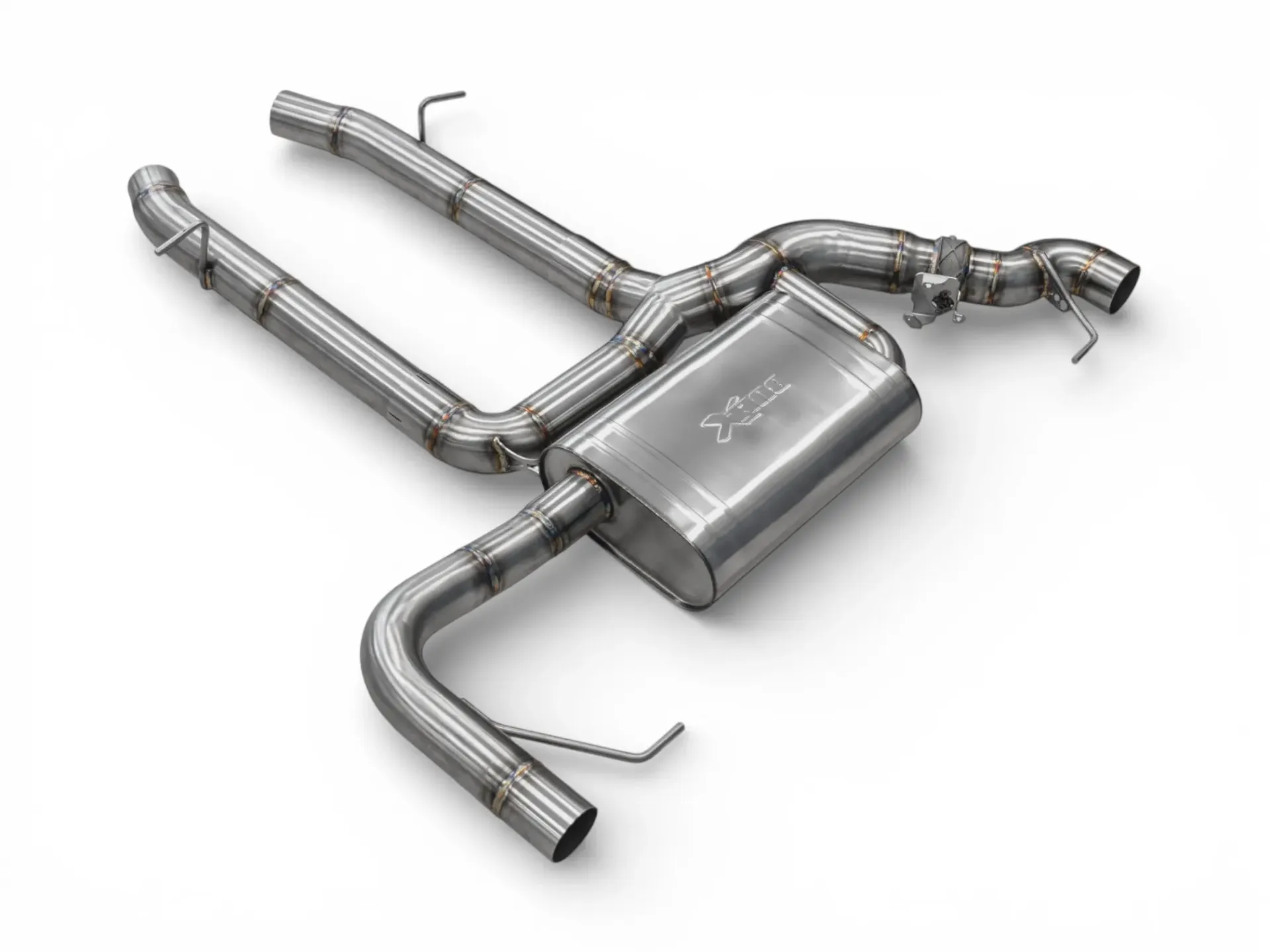 EGO-X 3,5" Klappenabgasanlage BMW X3 / X4 M40i G3X/G4X – ECE