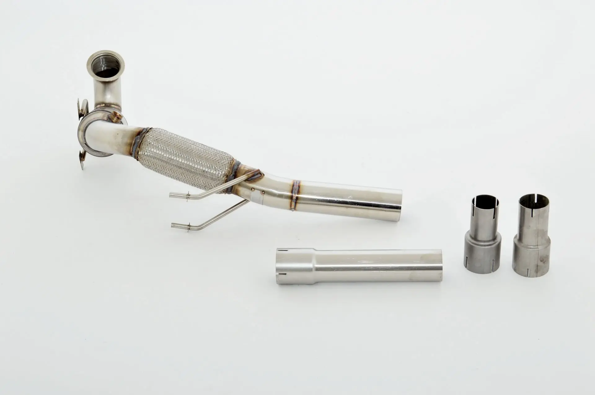 Friedrich Motorsport 76mm Downpipe mit Sport-Kat. Edelstahl
