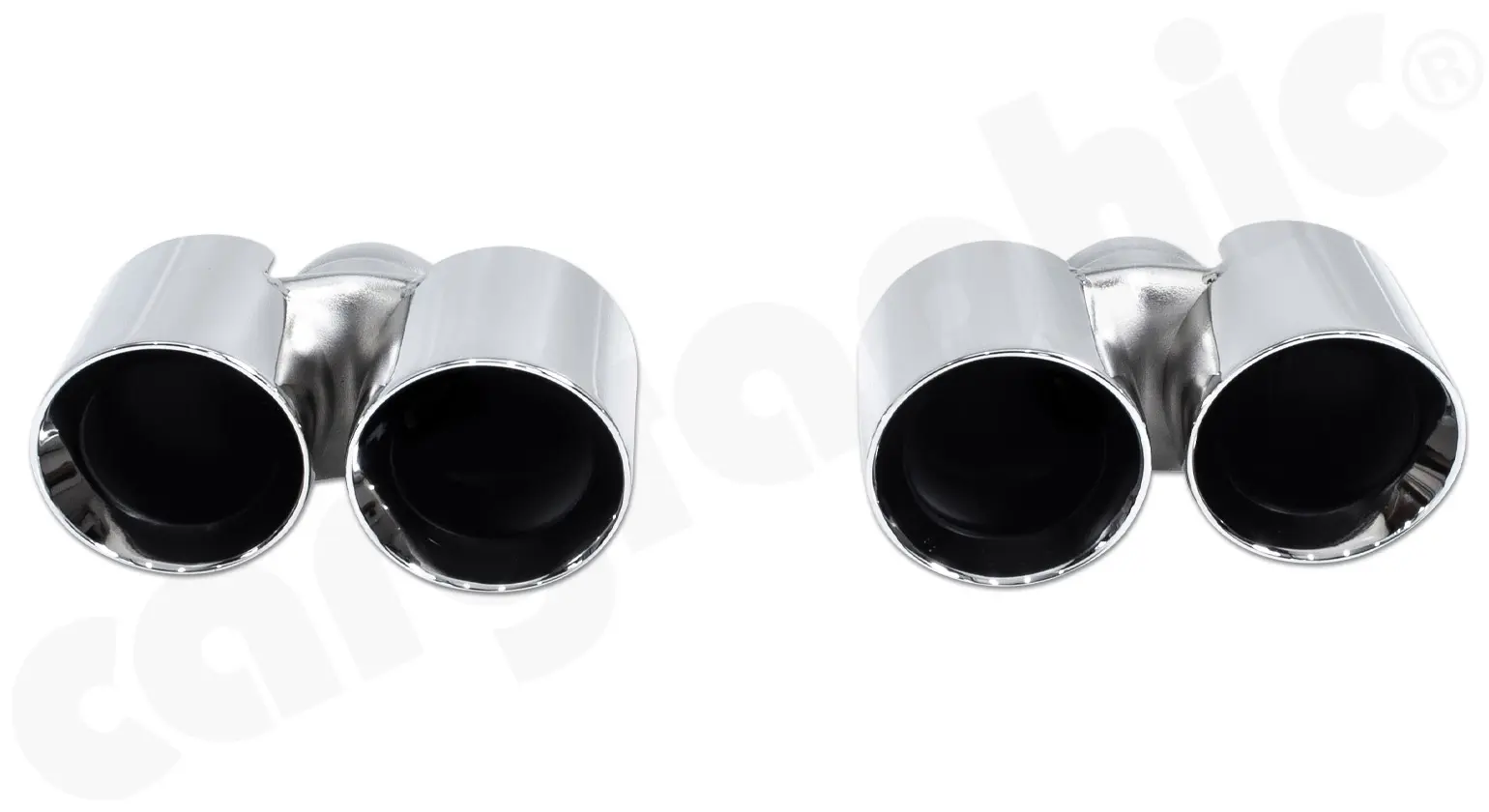 CARGRAPHIC Sport Endrohre für Porsche 997 Carrera 