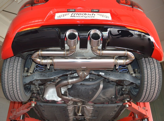 Friedrich Motorsport Duplexanlage 76mm Edelstahl günstig