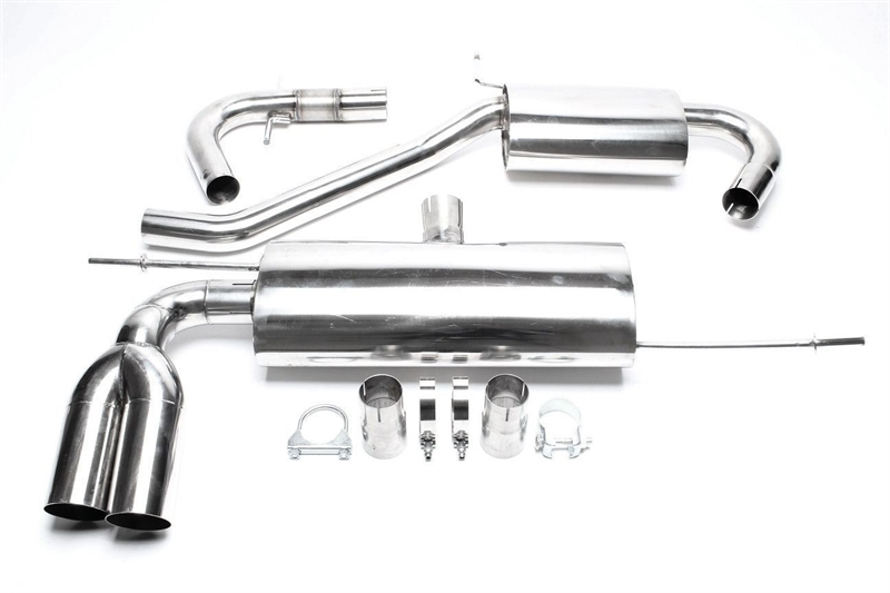 TA Technix Auspuff 2x76mm für Audi A3 8P & Golf V Bild