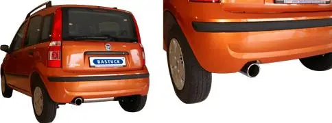 Bastuck Sportauspuff Fiat Panda 169 1x90mm gerade 