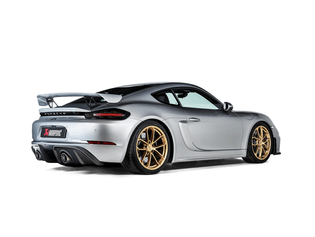 Akrapovic Carbon Diffuser für Porsche 718 GT4 & Spyder