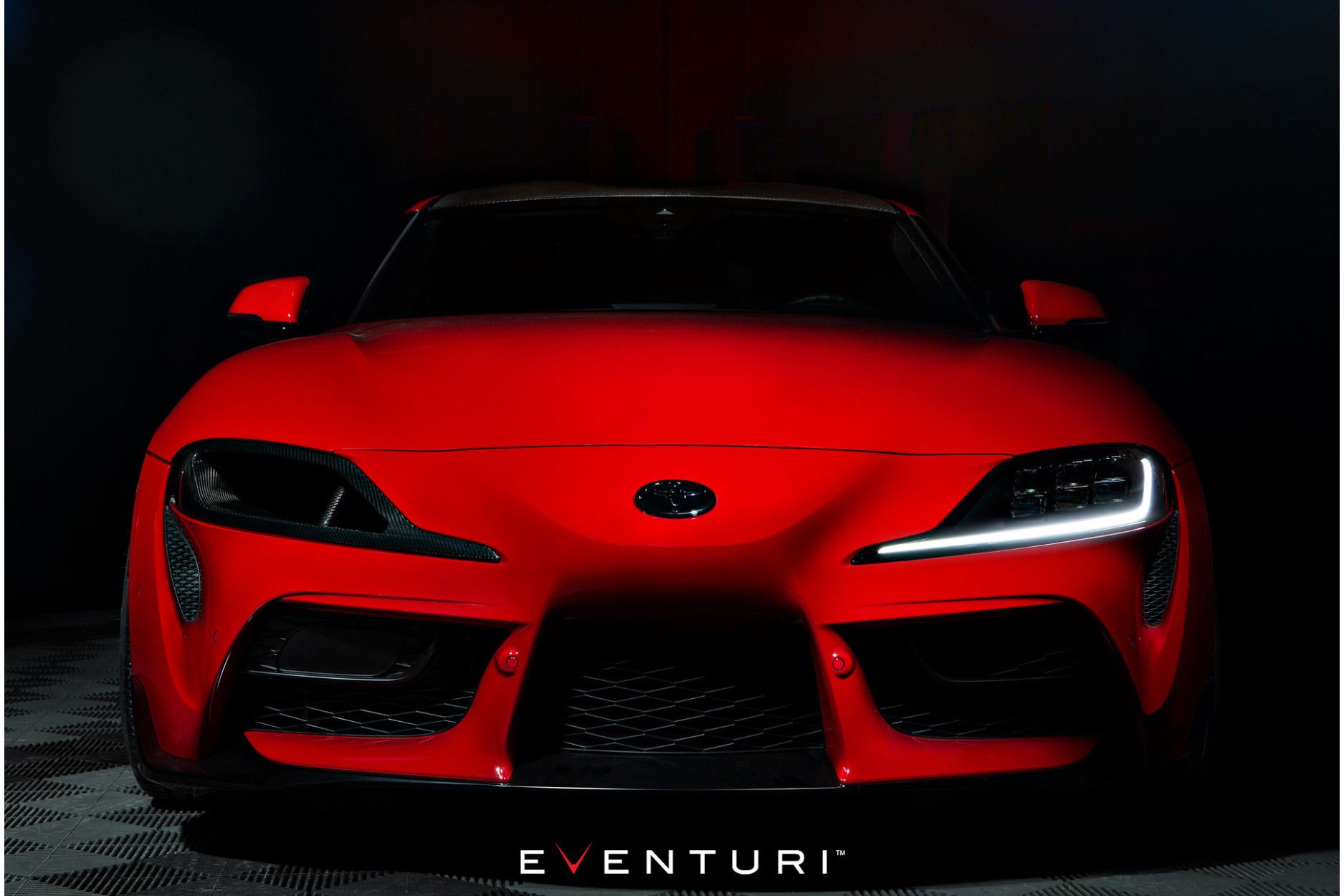 Eventuri Carbon Luftkanal für Toyota Supra MK5 A90 Details