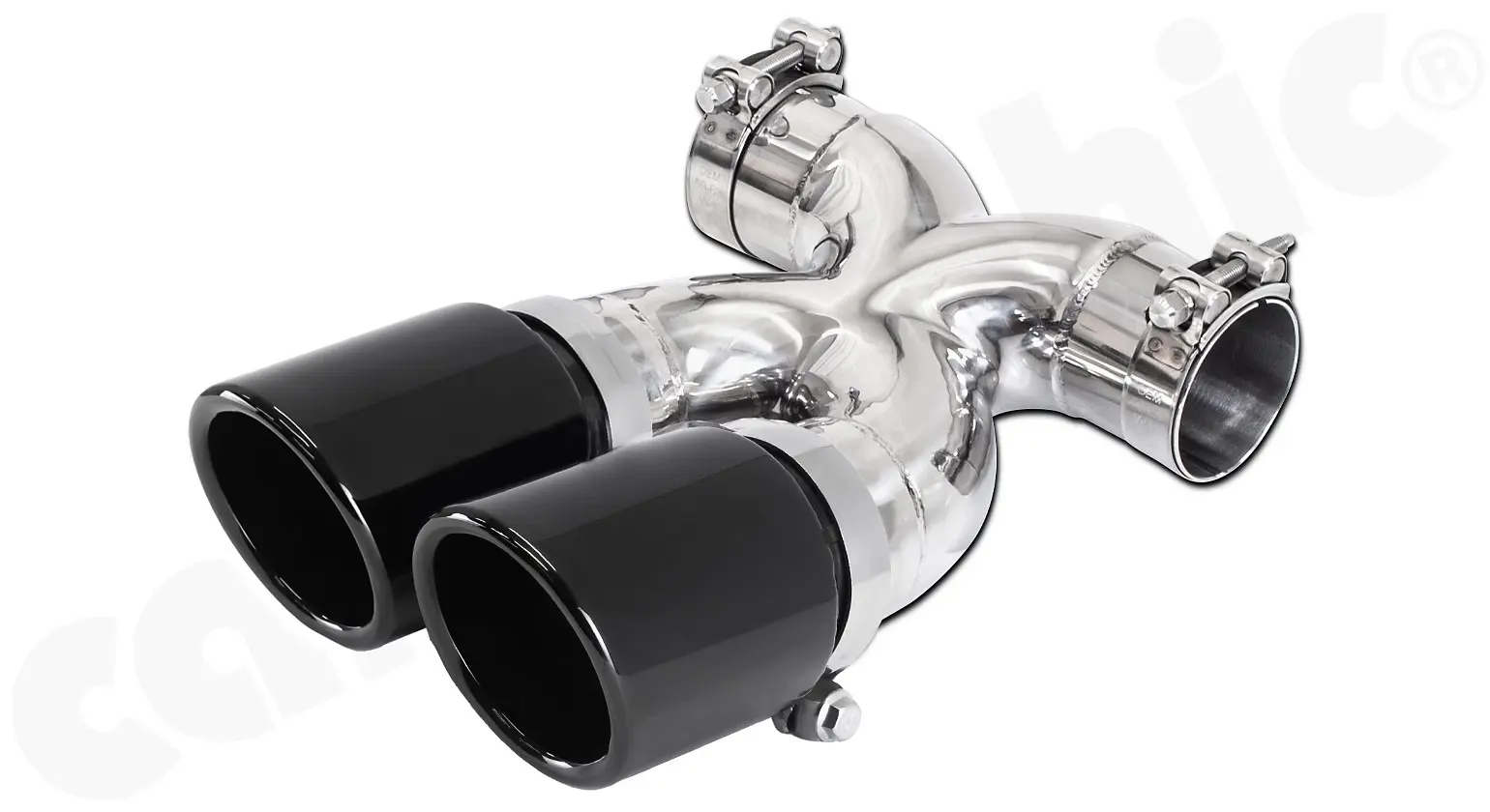 CARGRAPHIC Sport Endrohr für Porsche 981 Foto