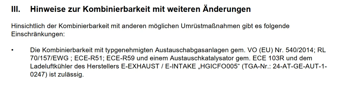 OPEN E-INTAKE Ford Focus RS MK3 Performance Upgrade günstig