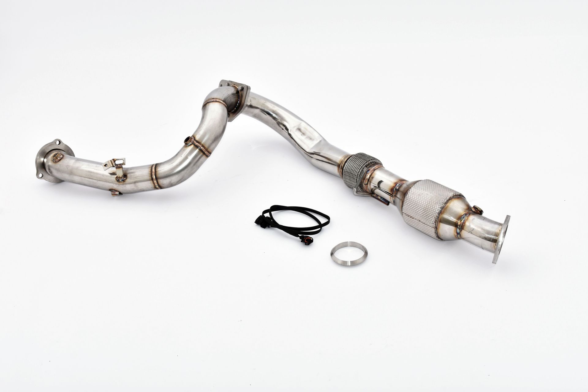 Friedrich Motorsport 76mm Downpipe mit 200 Zellen Sport-Kat. Opel Insignia OPC 