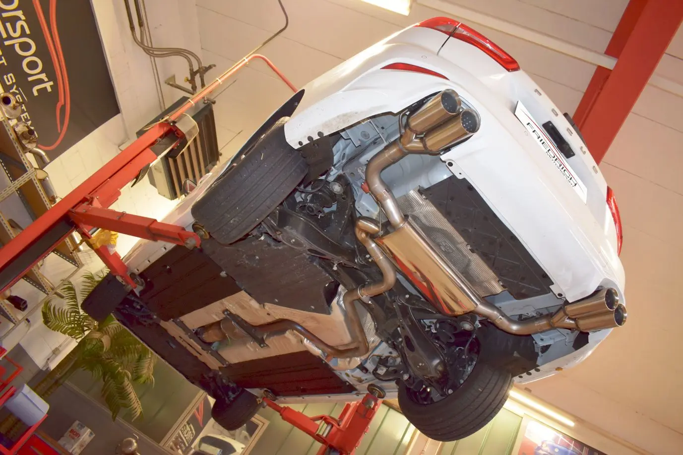 Friedrich Motorsport Duplex-Endschalldämpfer Ford Focus