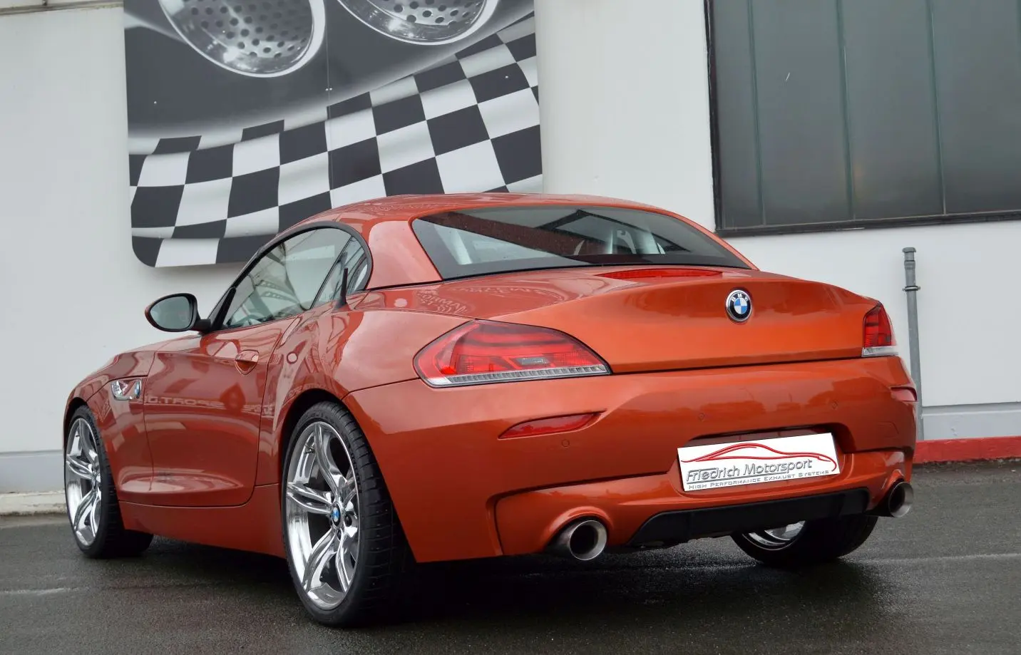 Friedrich Motorsport Duplex 70mm Endschalldämpfer BMW Z4