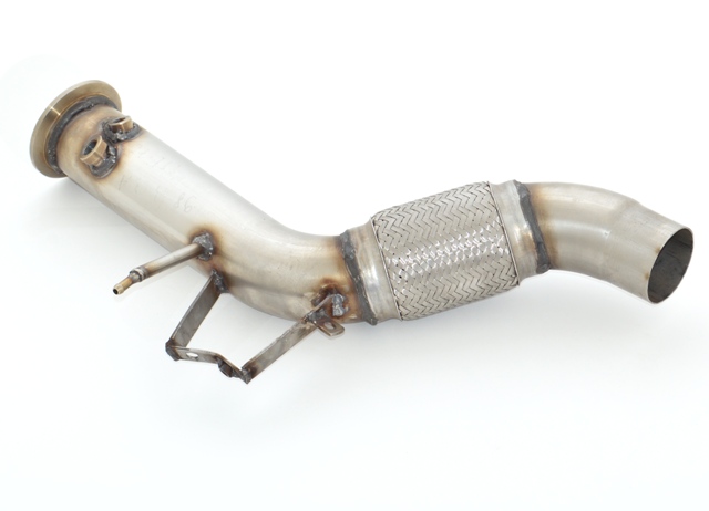 Friedrich Motorsport 76mm Diesel-Partikelfilter-Ersatzrohr Edelstahl
