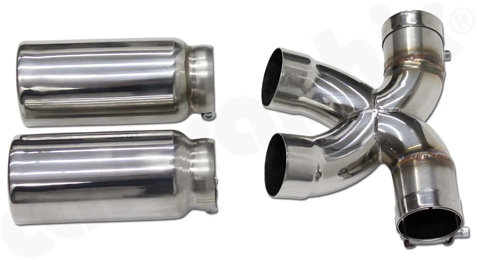 CARGRAPHIC Sport Endrohr X für Porsche 987 Bild