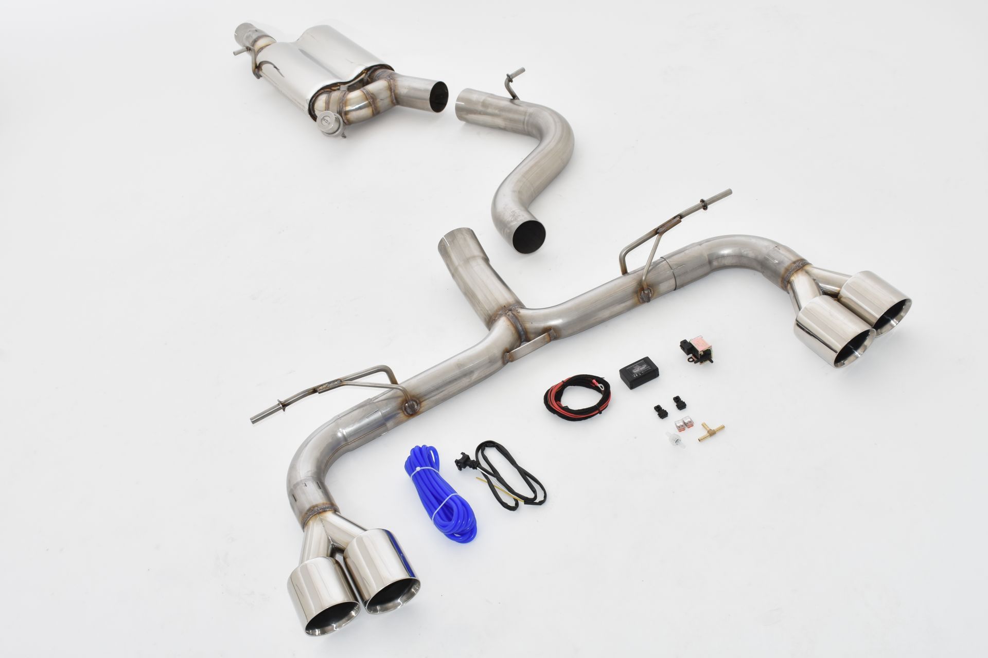 StreetBeast 76mm Duplex-Anlage mit Klappensteuerung, Seat Ateca Allrad inkl. FR