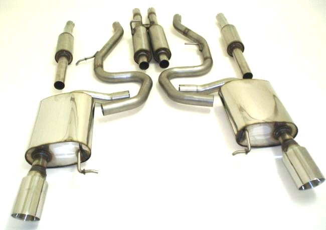 Friedrich Motorsport 2x55mm Duplex-Anlage VW Passat 3C R36 