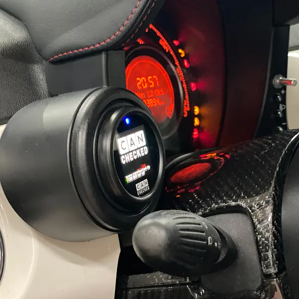 CANchecked Daten-Display Fiat 595 Abarth Gen2 Bild