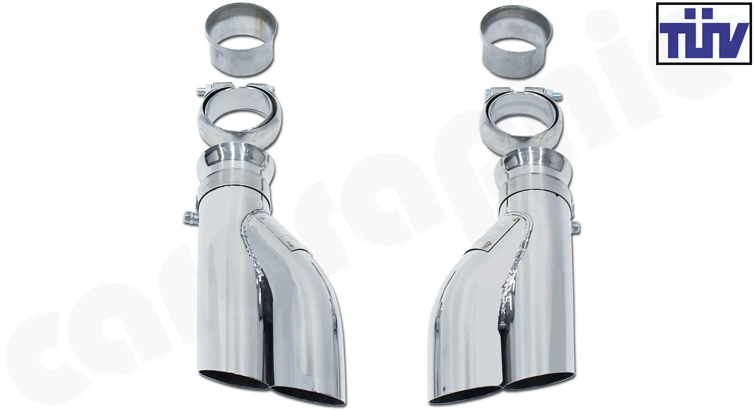 CARGRAPHIC Endrohrsatz für Porsche 993 Carrera kaufen