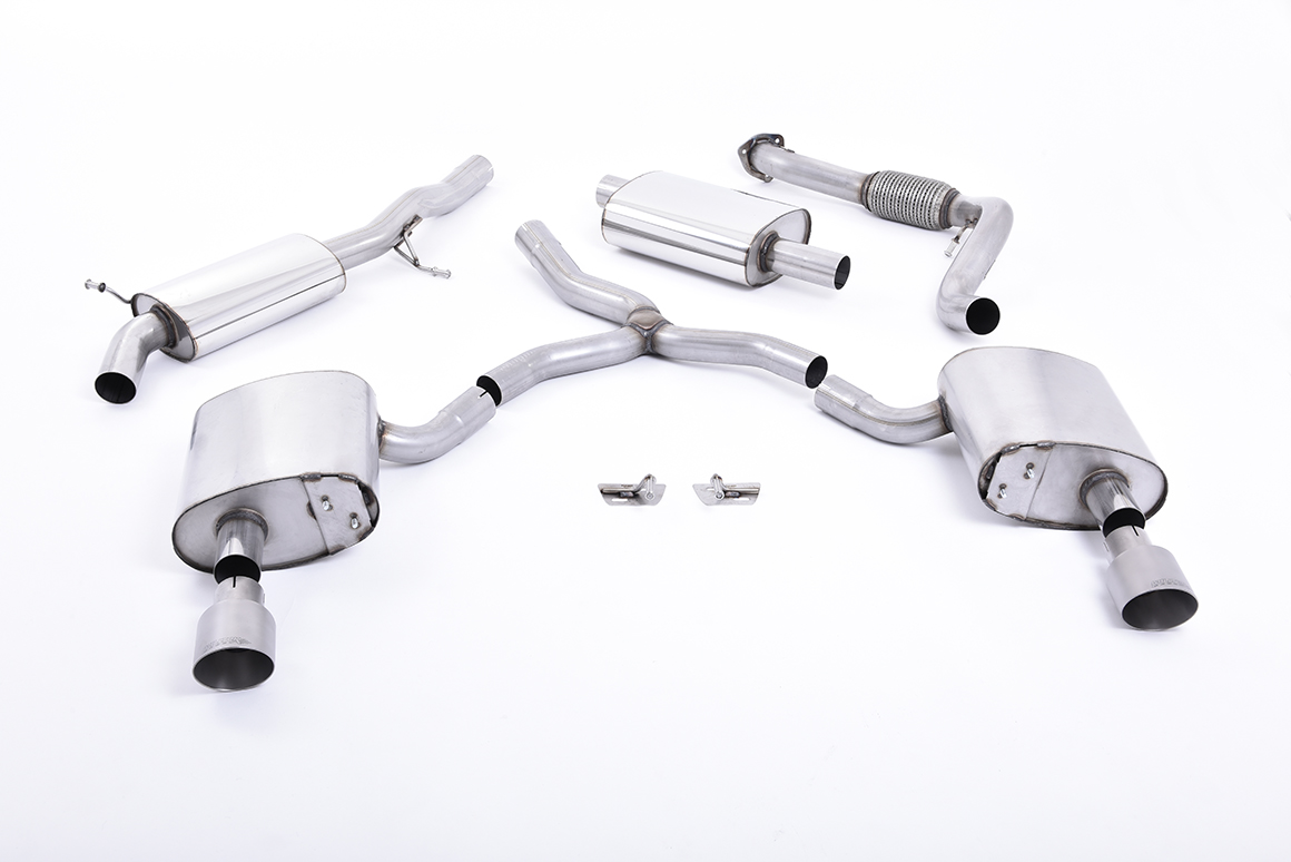Milltek Komplettanlage ECE für Audi A4 B9 2.0 TFSI günstig