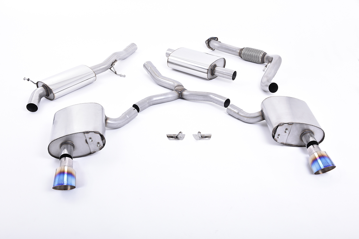 Milltek Komplettanlage ECE für Audi A4 B9 2.0 TFSI Anleitung