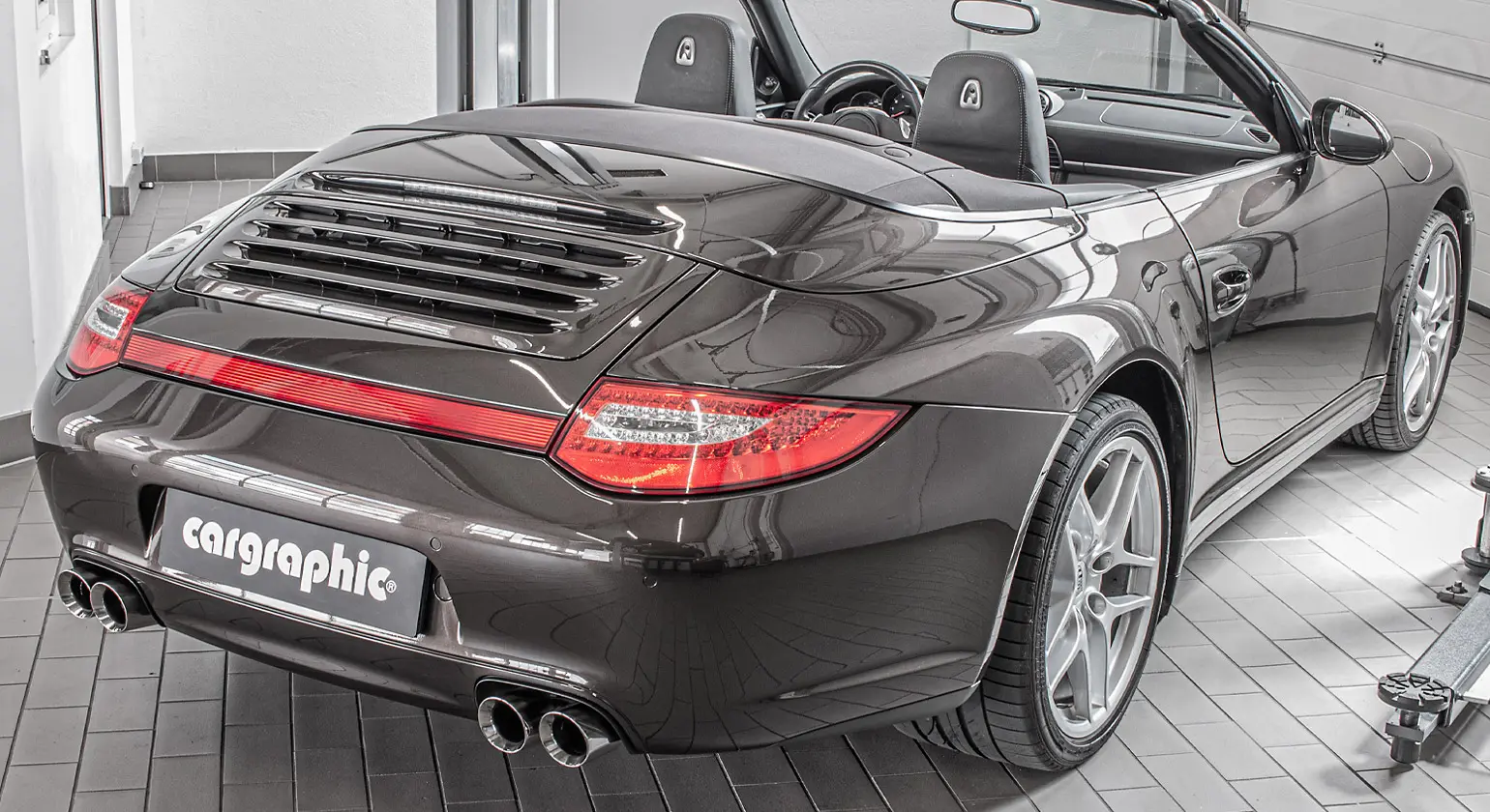 CARGRAPHIC Sport Endrohre für Porsche 997 Carrera Anleitung