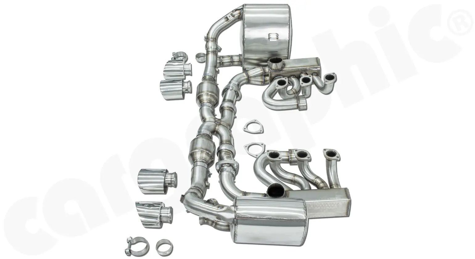 CARGRAPHIC Sportauspuff für Porsche 993 Carrera Bild