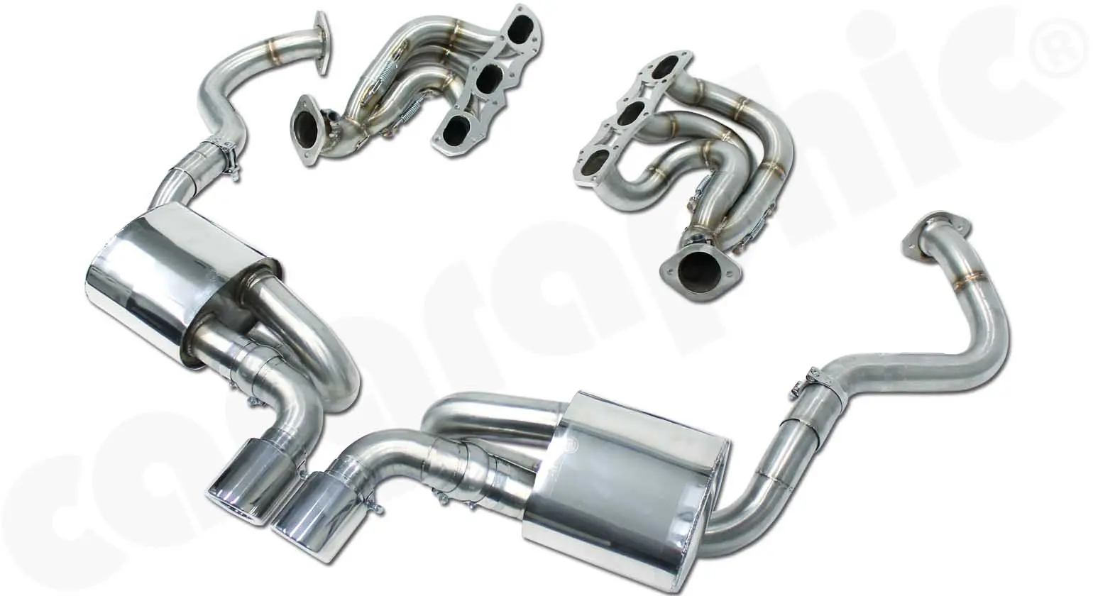 CARGRAPHIC Abgasanlage für Porsche 981 Bild