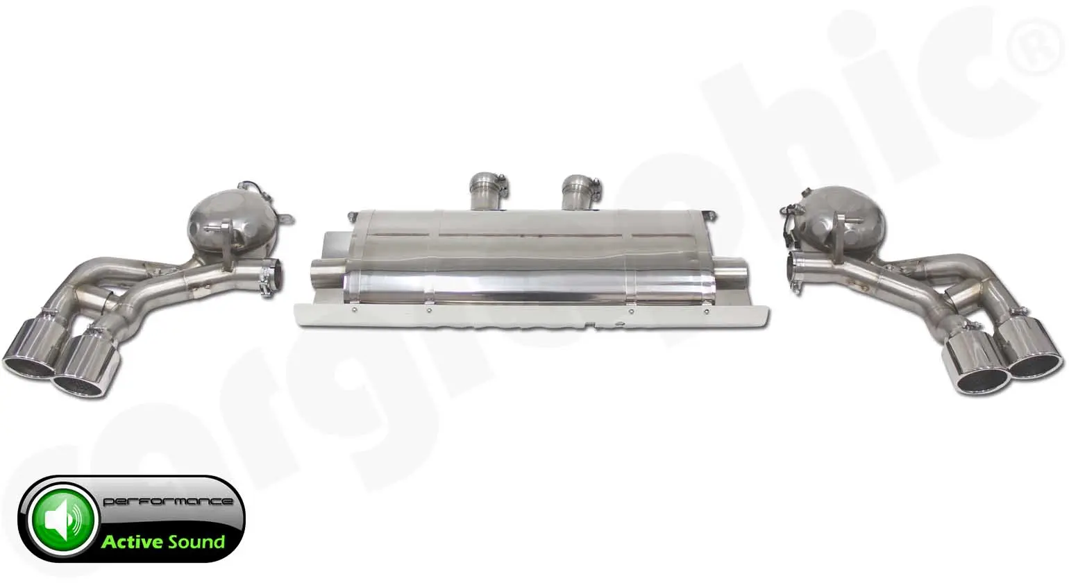 CARGRAPHIC Active Sound für Porsche Cayenne 958.2 Tuning