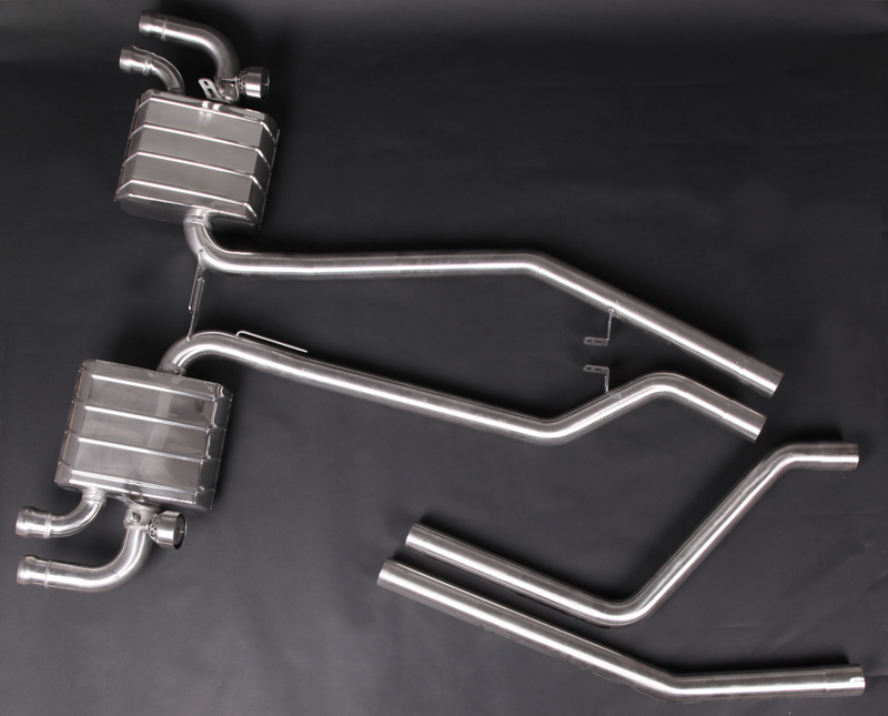 Capristo Endschalldämpfer ECE für Porsche Cayenne 958 V8